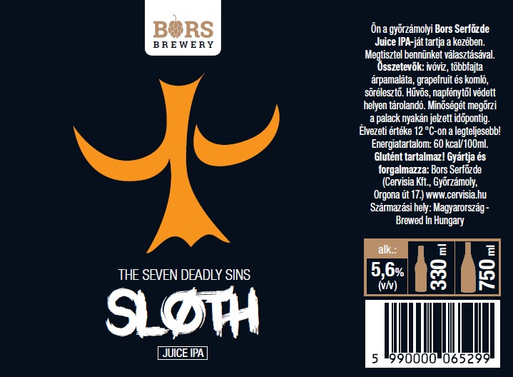 Sloth - Seven Sin's (JUICE IPA)